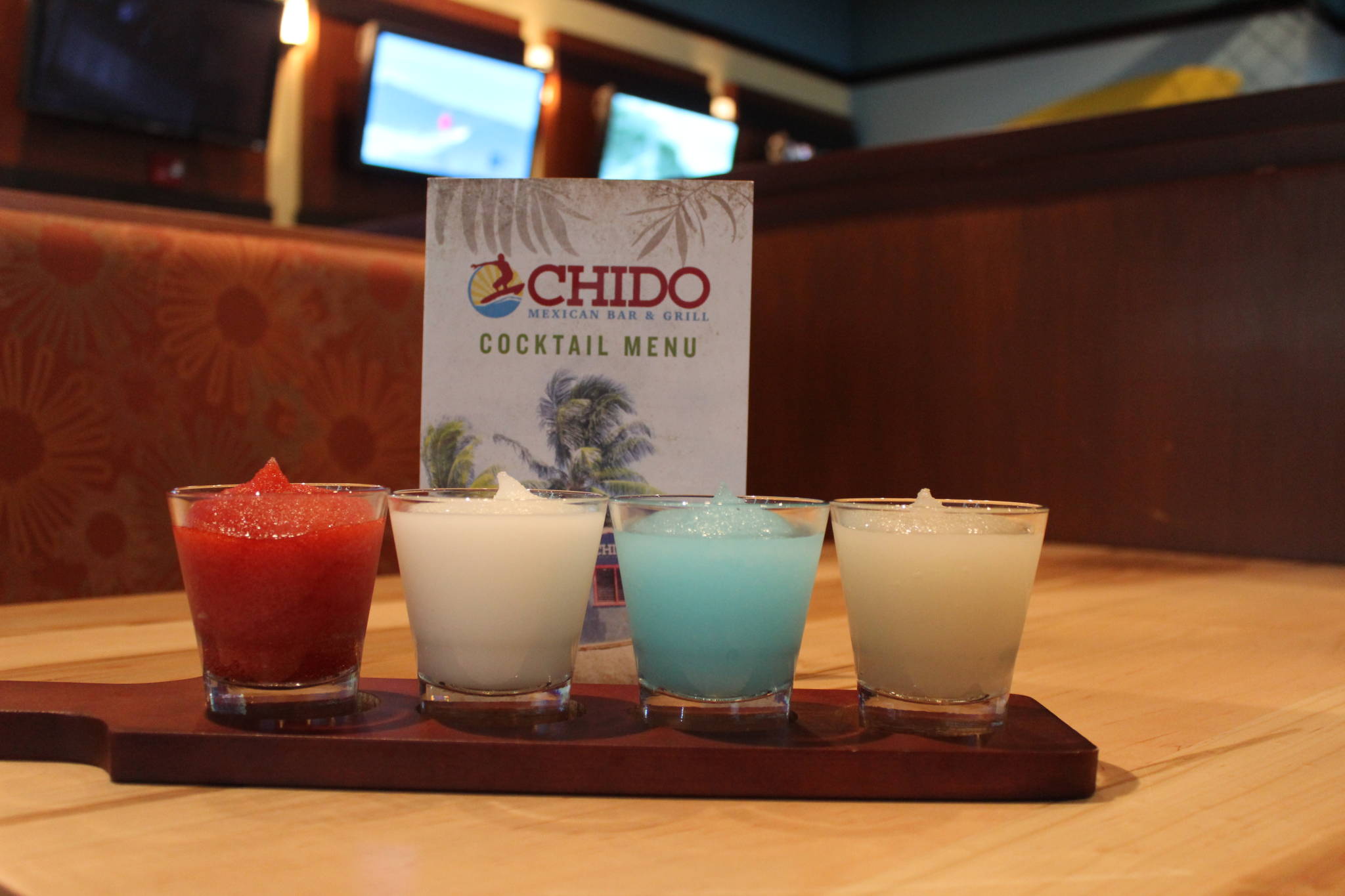 Chido, Mexican, Bar, Flight, Margarita, Mondays, EVV
