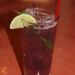 Chido, Mexican, Bar, Evansville, Blueberry, Mojito